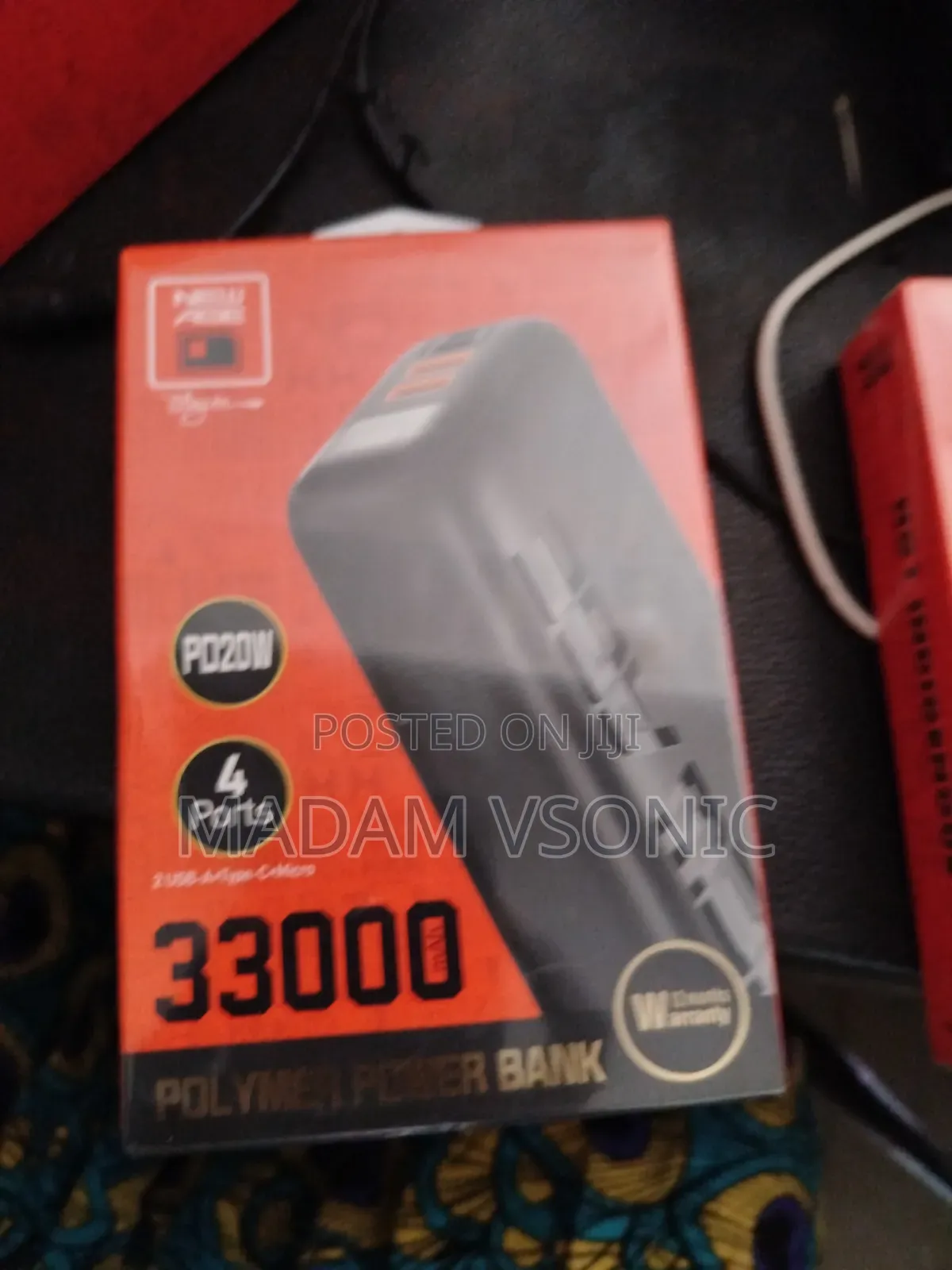 New Age 33000 Mah Polymer Powerbank