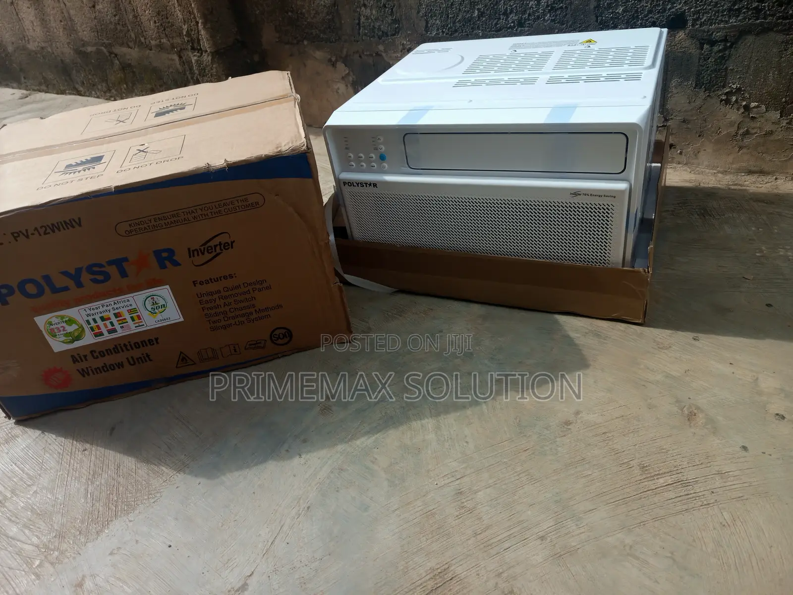 Polystar 1.5HP Inverter Window AC PV-12WINV With Air Purification