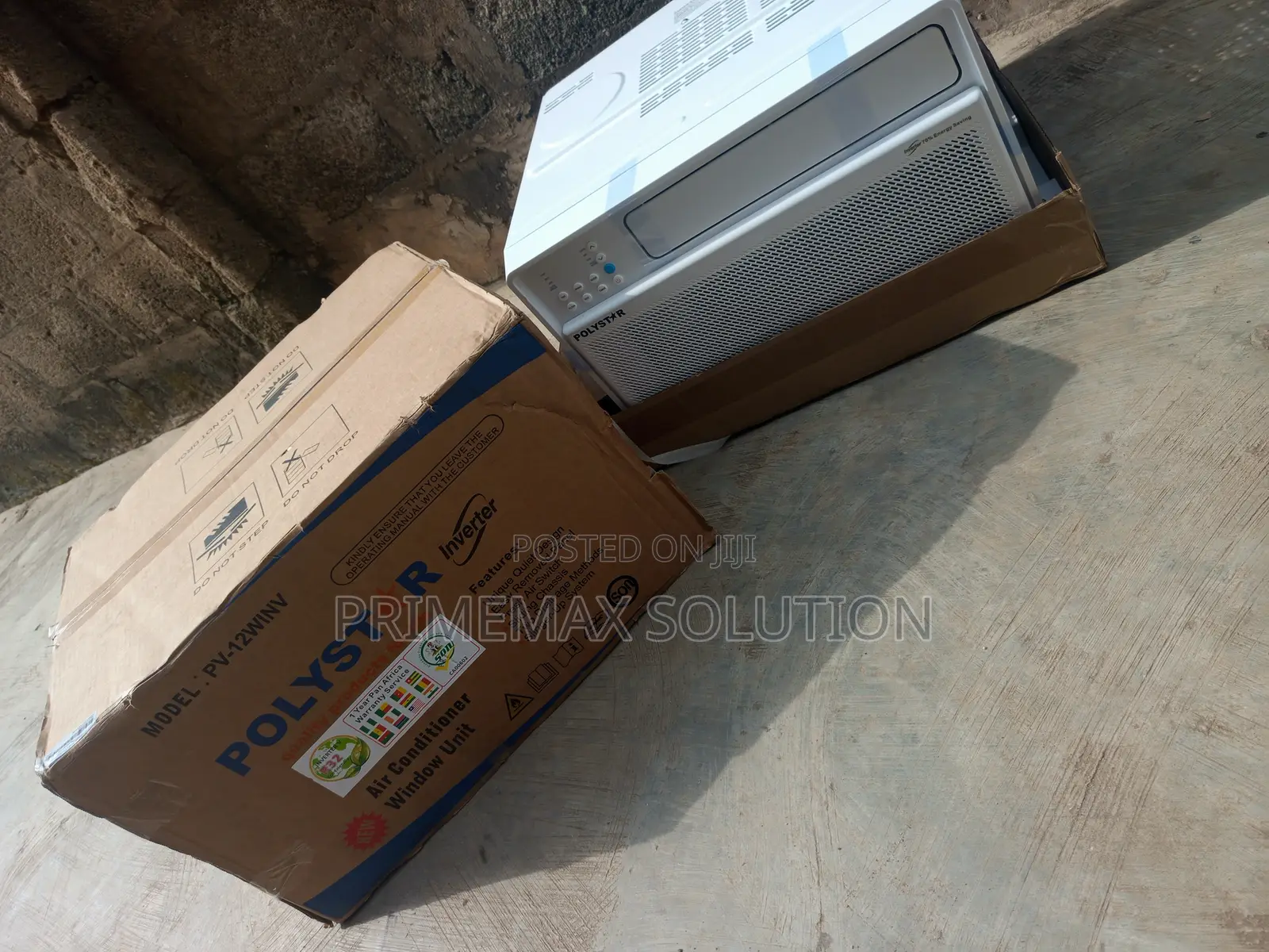 Polystar PV-12WINV 1.5HP Inverter Window Unit AC Fast Cooling