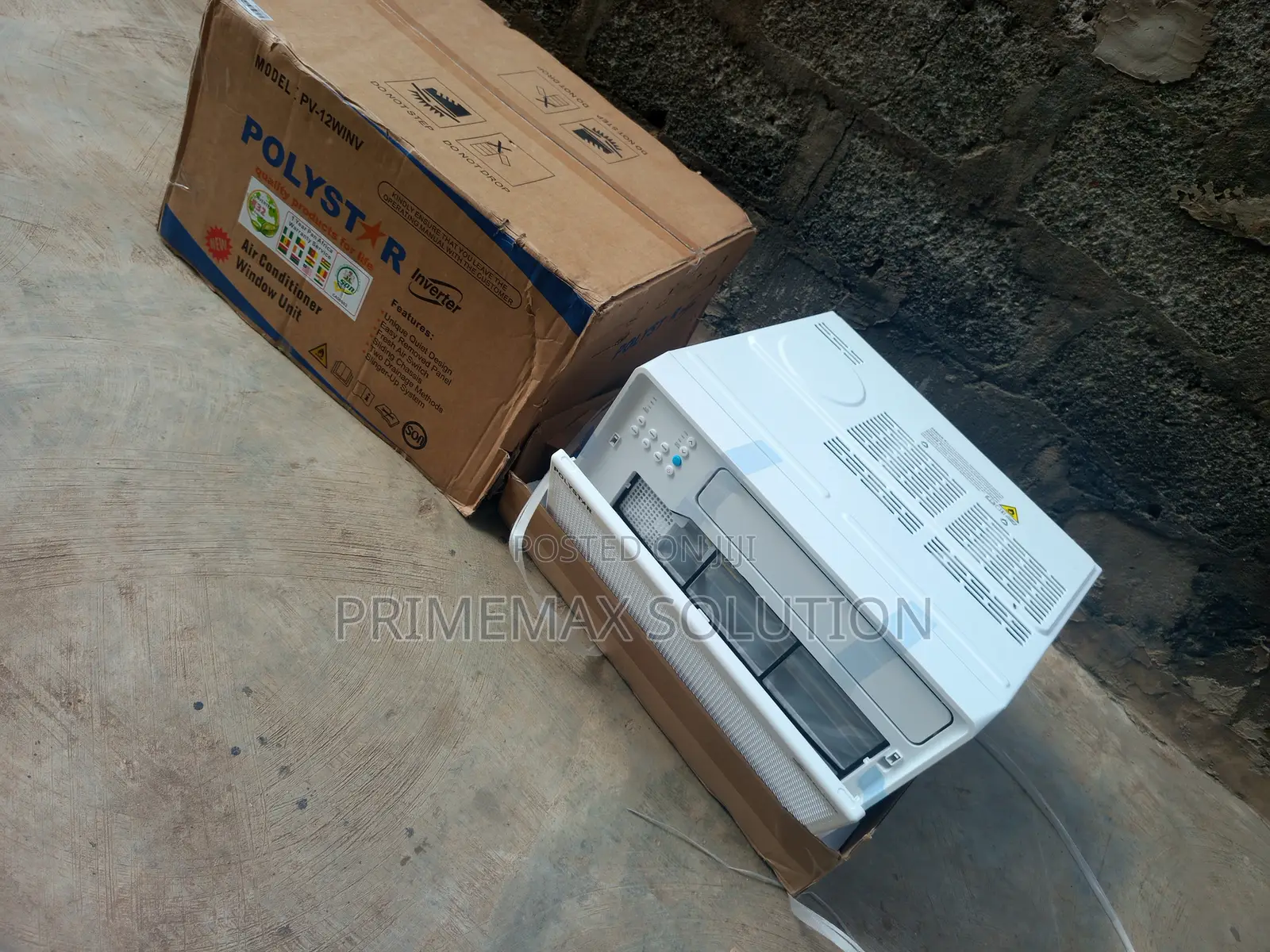 Polystar PV-12WINV 1.5HP Inverter Window Unit AC Fast Cooling