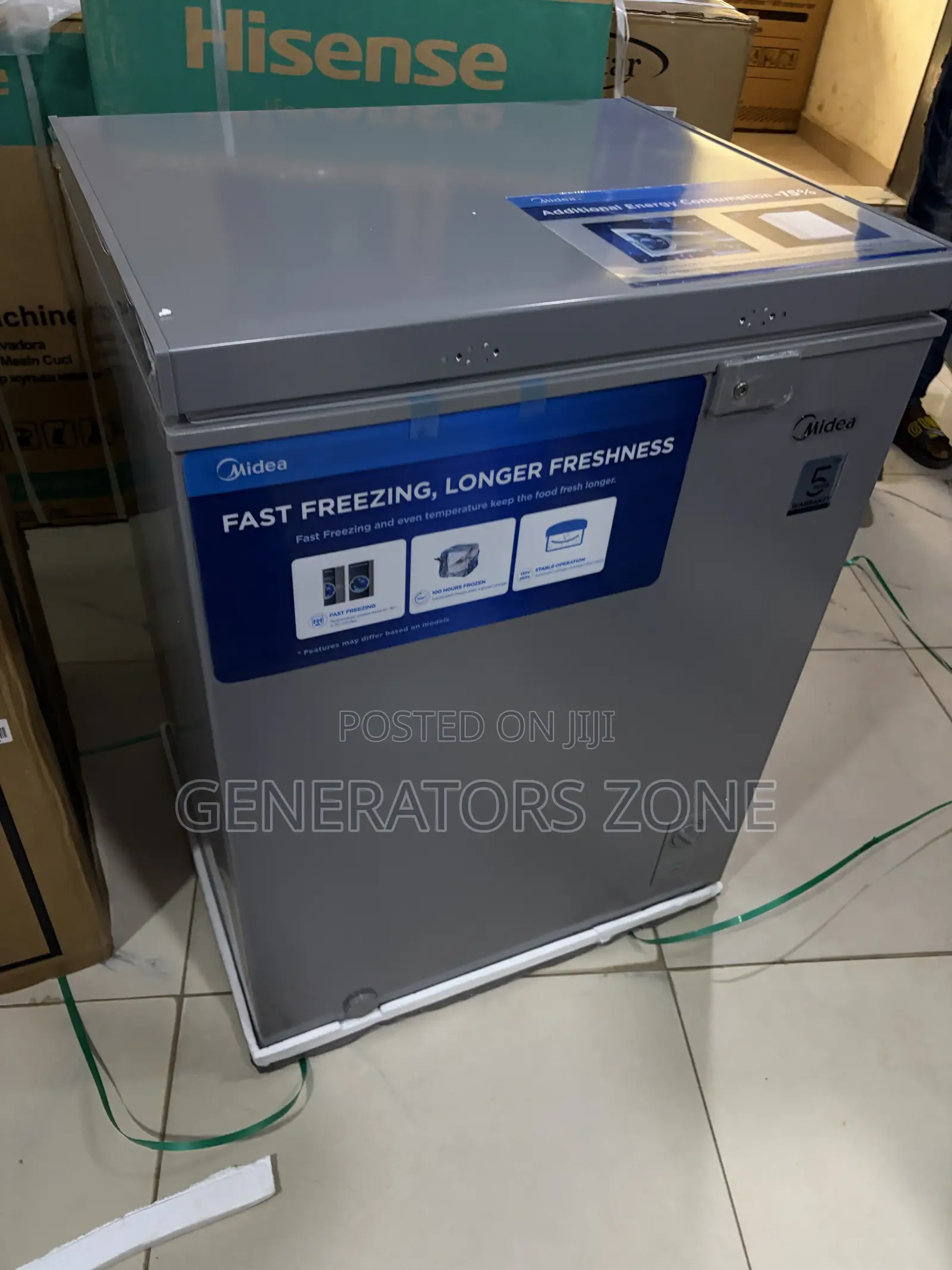 Midea 142L Convertible Chest Freezer
