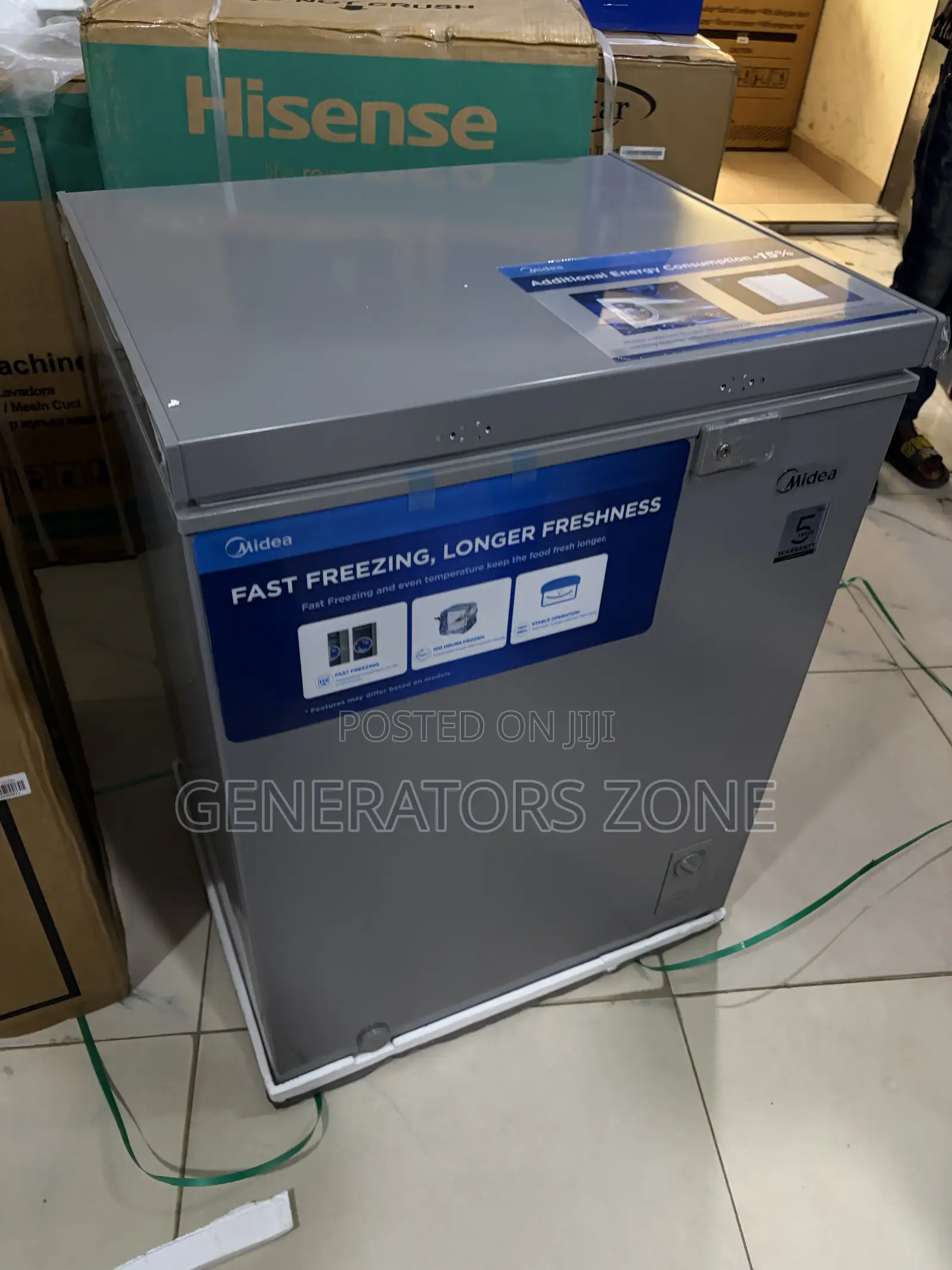 Midea 142L Convertible Chest Freezer