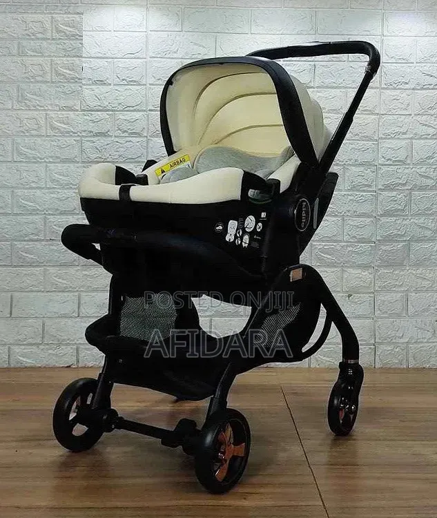 4-in-1 Infant Baby Car Seat & Stroller Safe, Comfortable & Convenient