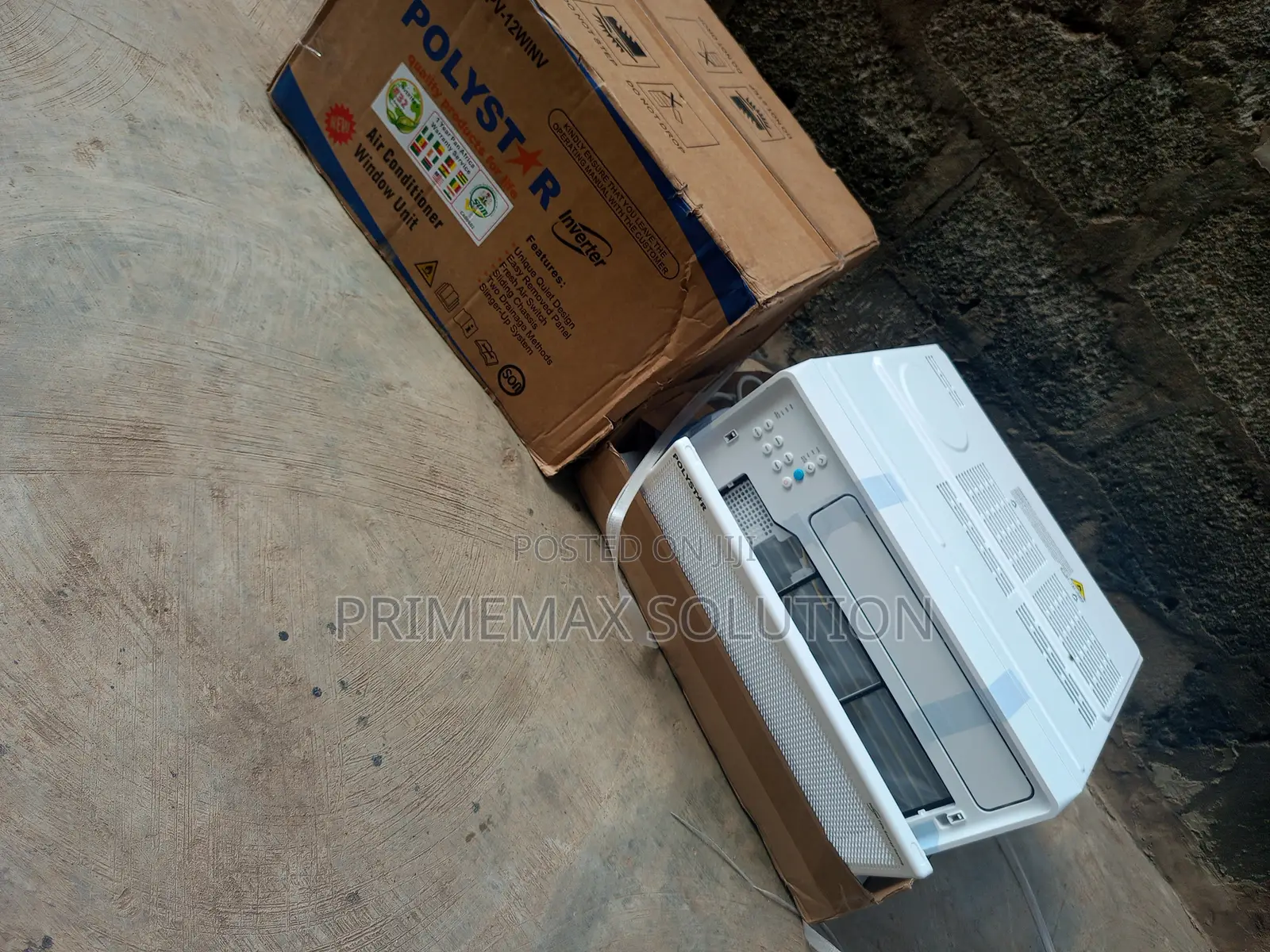 Polystar PV-12WINV 1.5HP Inverter Window AC Quiet & Efficient