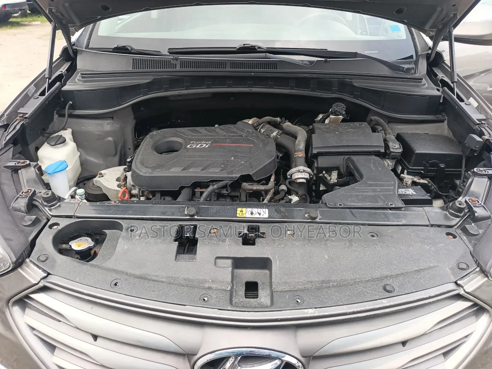 Hyundai Santa Fe 2017 Gray