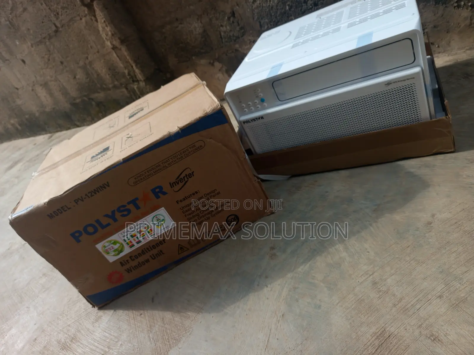 Brand New Polystar 1.5HP Window Inverter AC Super Cooling PV-12WINV