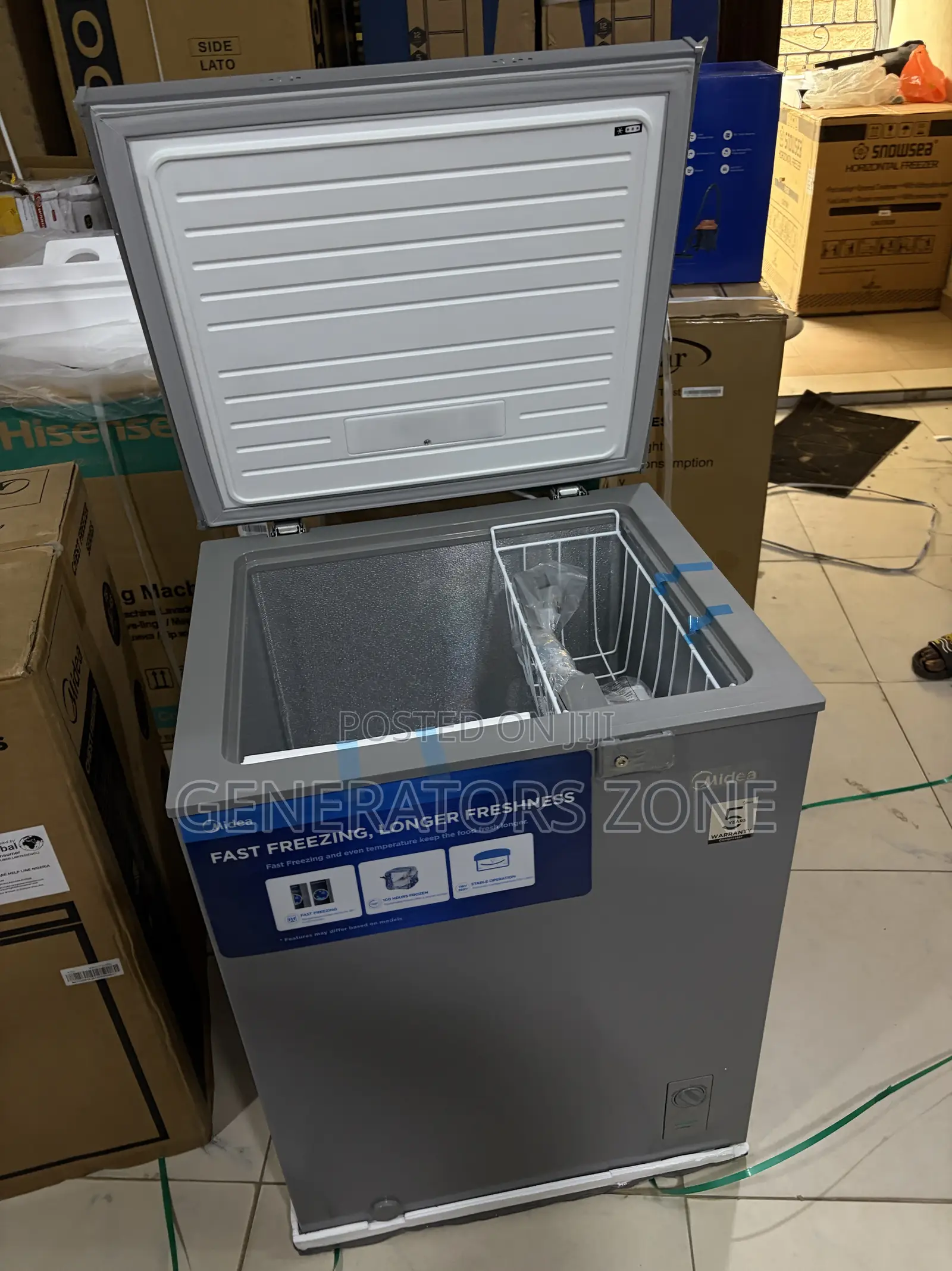 Midea 142L Food Storage Chest Freezer