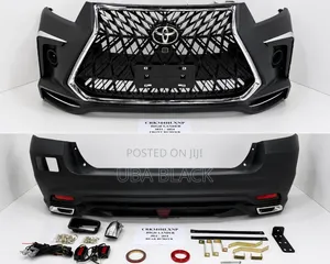 V.I.P Highlander 2012 Upgrade Bumper Front and Back and Headlamp