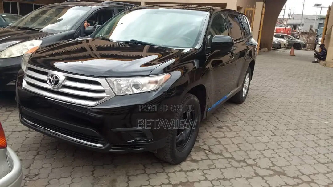 Toyota Highlander Limited 2012 Black