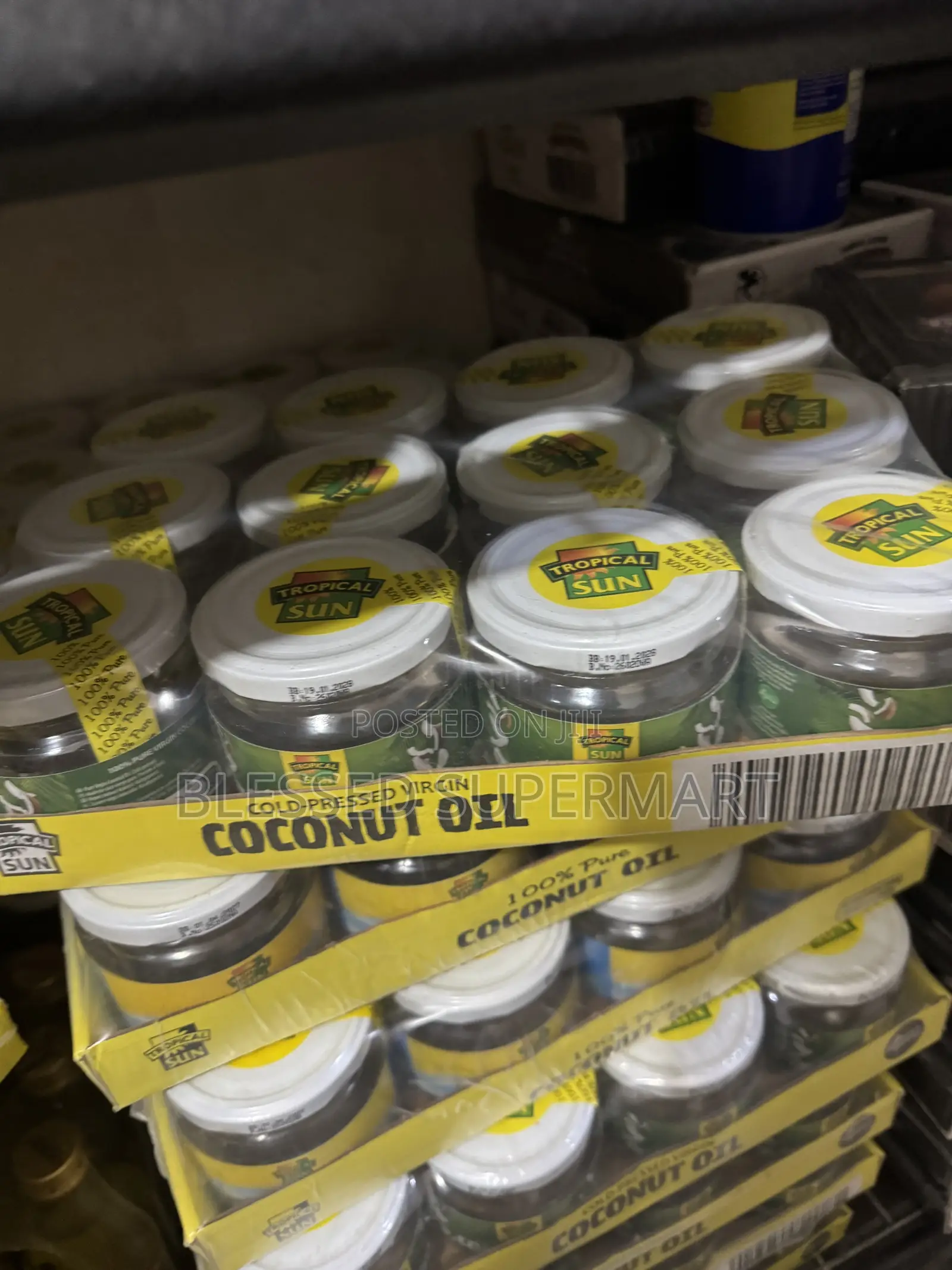 Tropical Sun 100% Pure Cold Pressed Coconut Oil