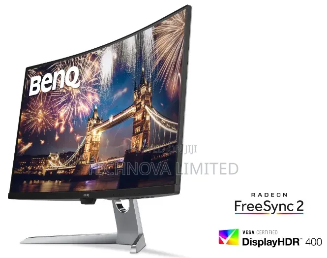 BenQ EX3203R 32" Curved QHD 2K HDR 144Hz USB-C Eye-Care Gaming Monitor