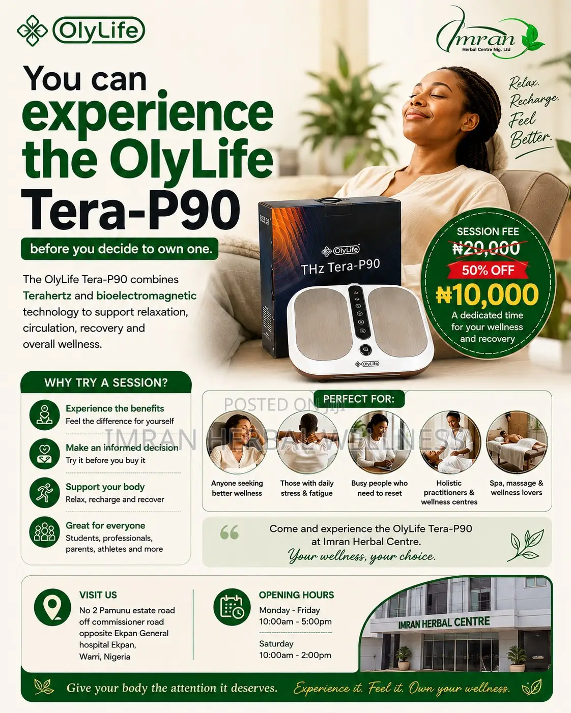 Experience OlyLife Terap90 Before You Decide to Own One