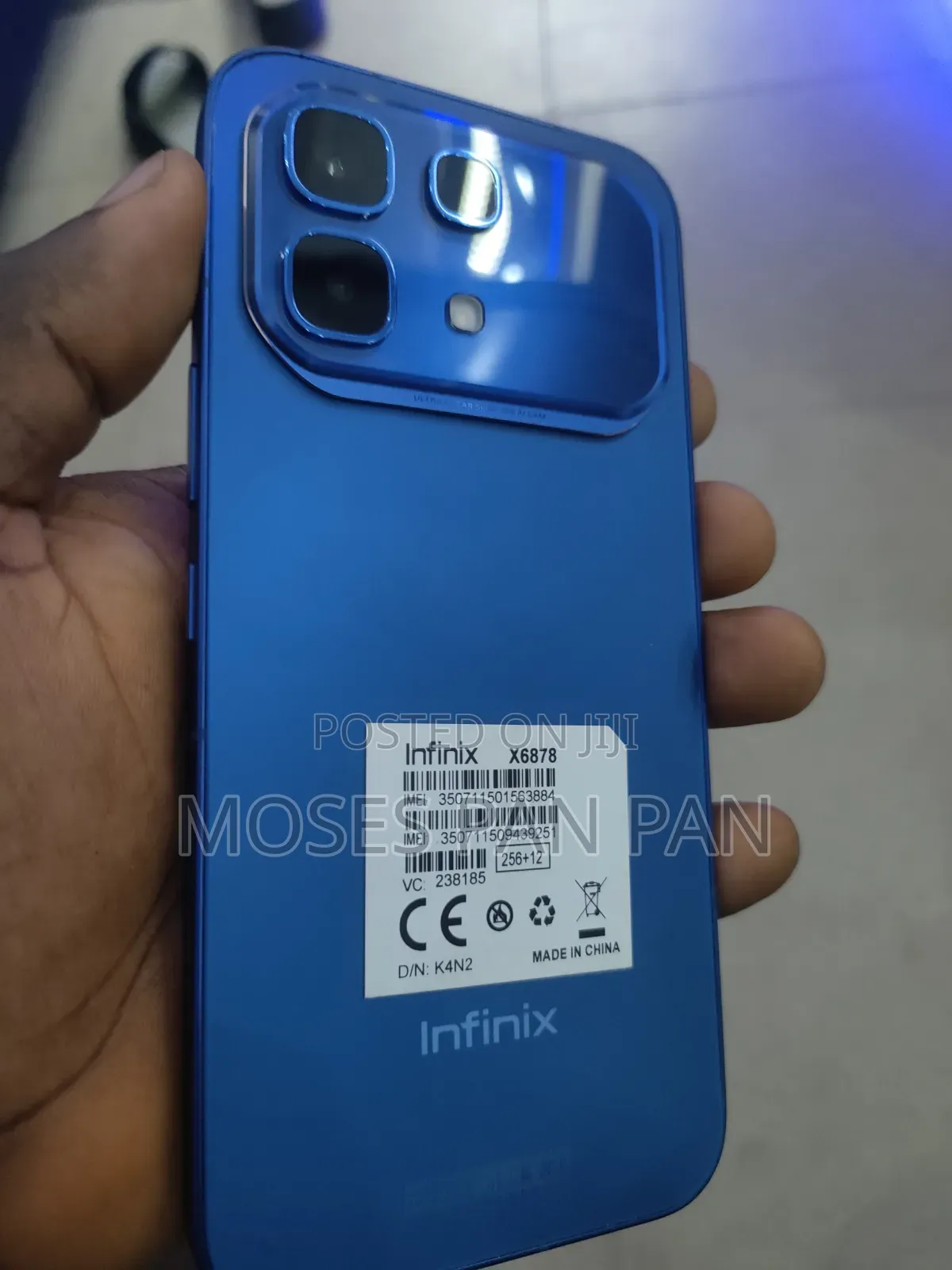 Infinix Note 60 Pro 256 GB Blue