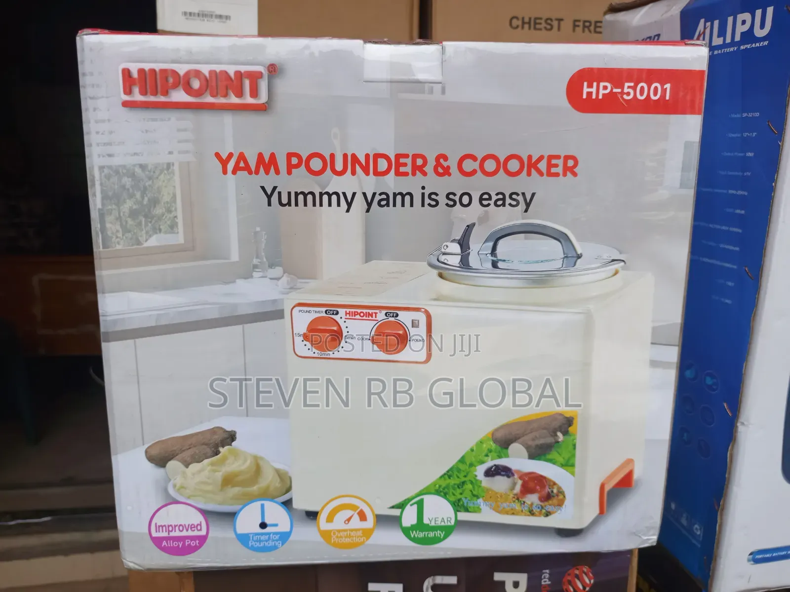Hipoint Yam Pounder & Cooker | HP-5001