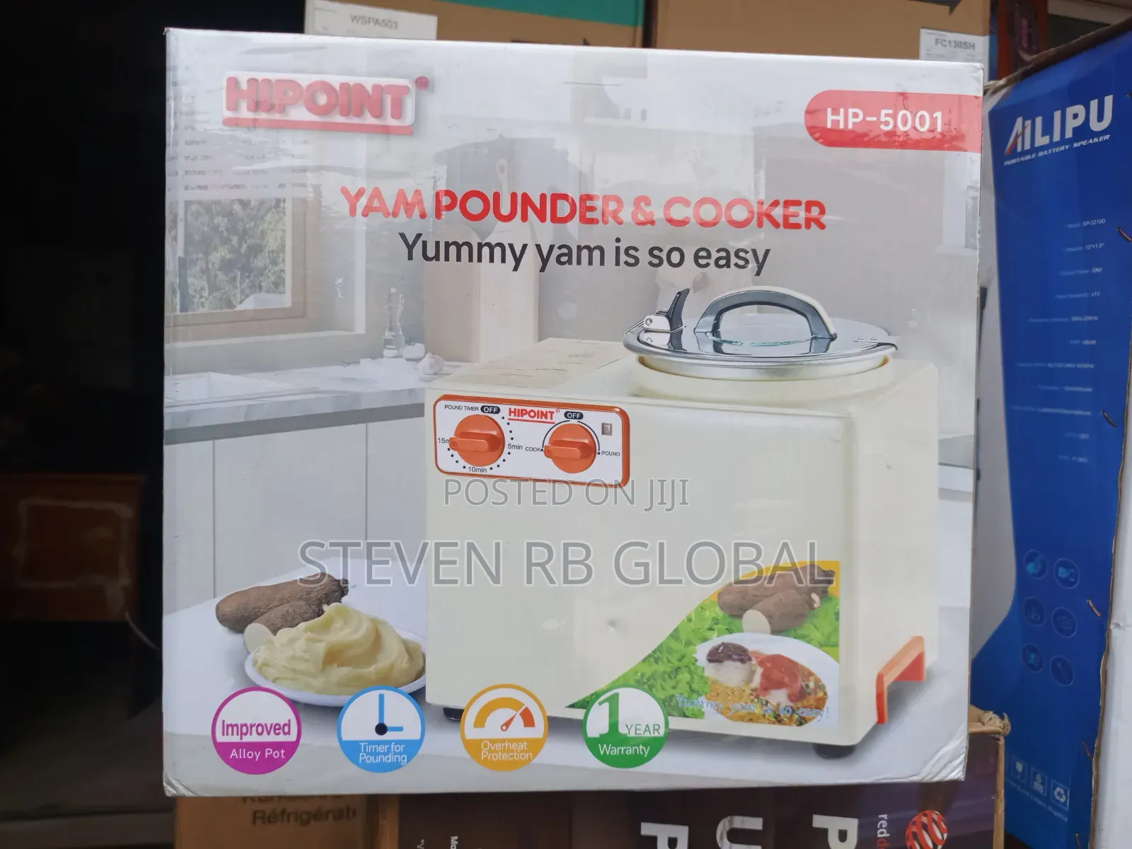 Hipoint Yam Pounder & Cooker | HP-5001