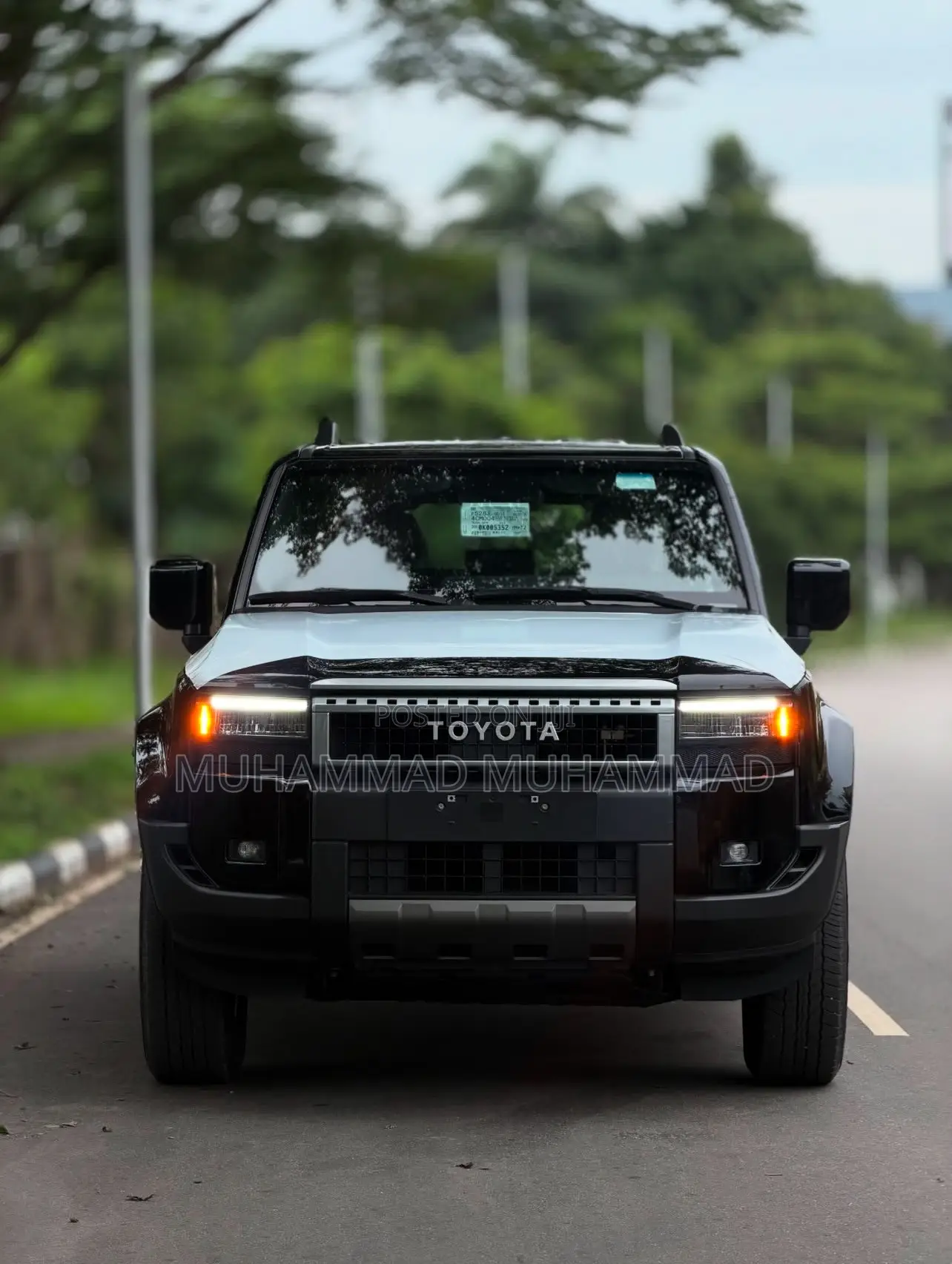 New Toyota Land Cruiser Prado 2025 Black