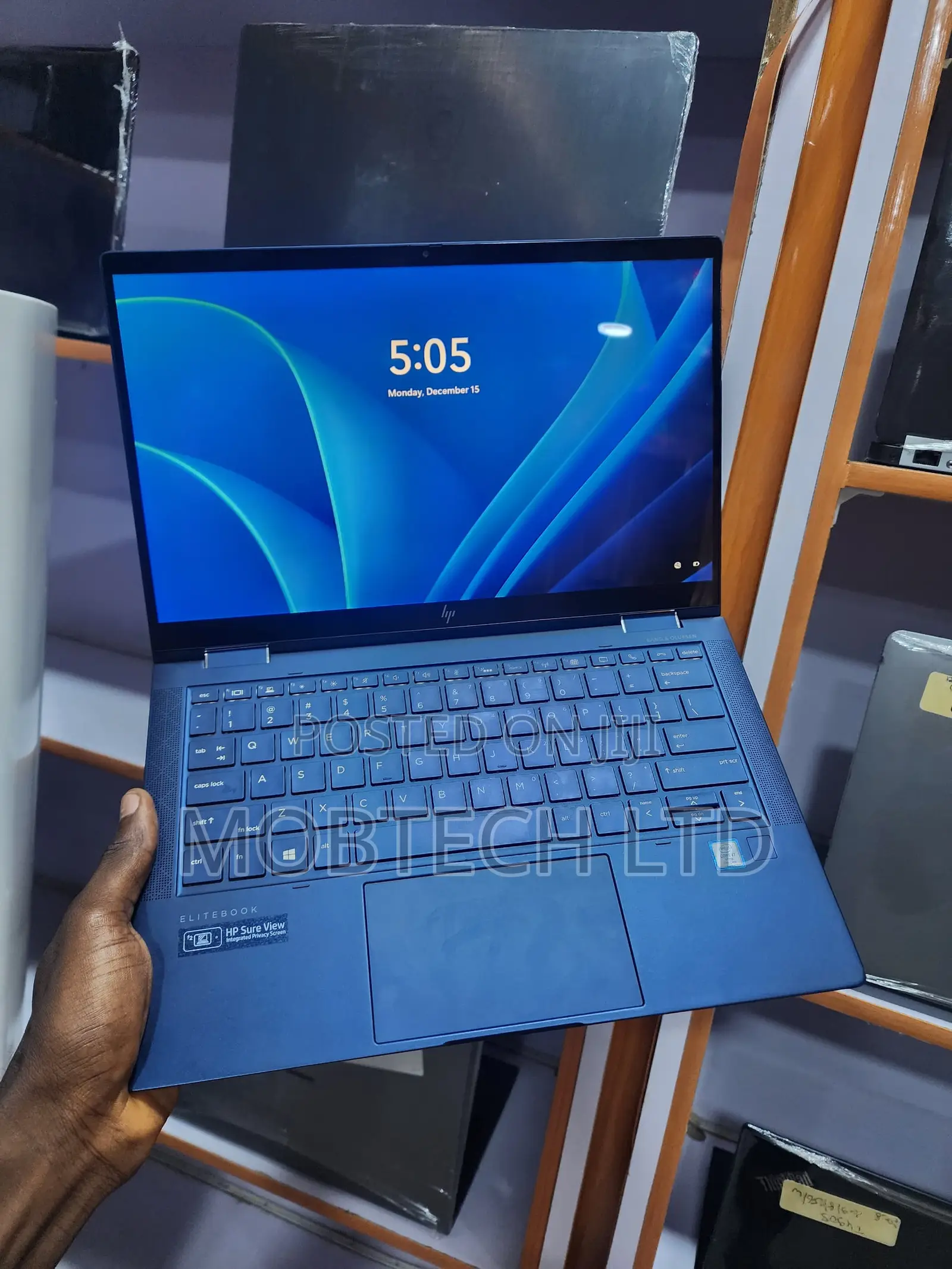 Laptop HP Elite Dragonfly x360 8th Gen 16GB Intel Core i7 SSD 512GB