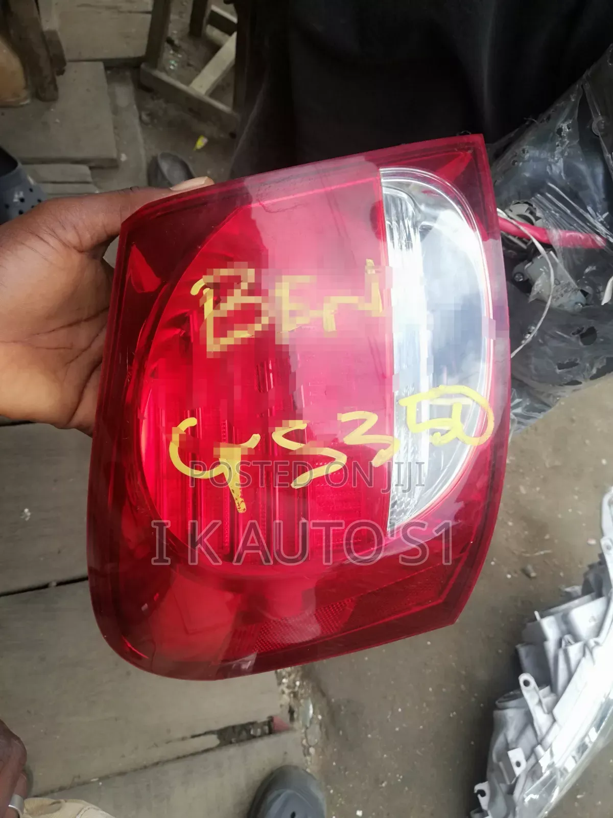Set Tukubo Back Light Gs 350 2008 to 2010