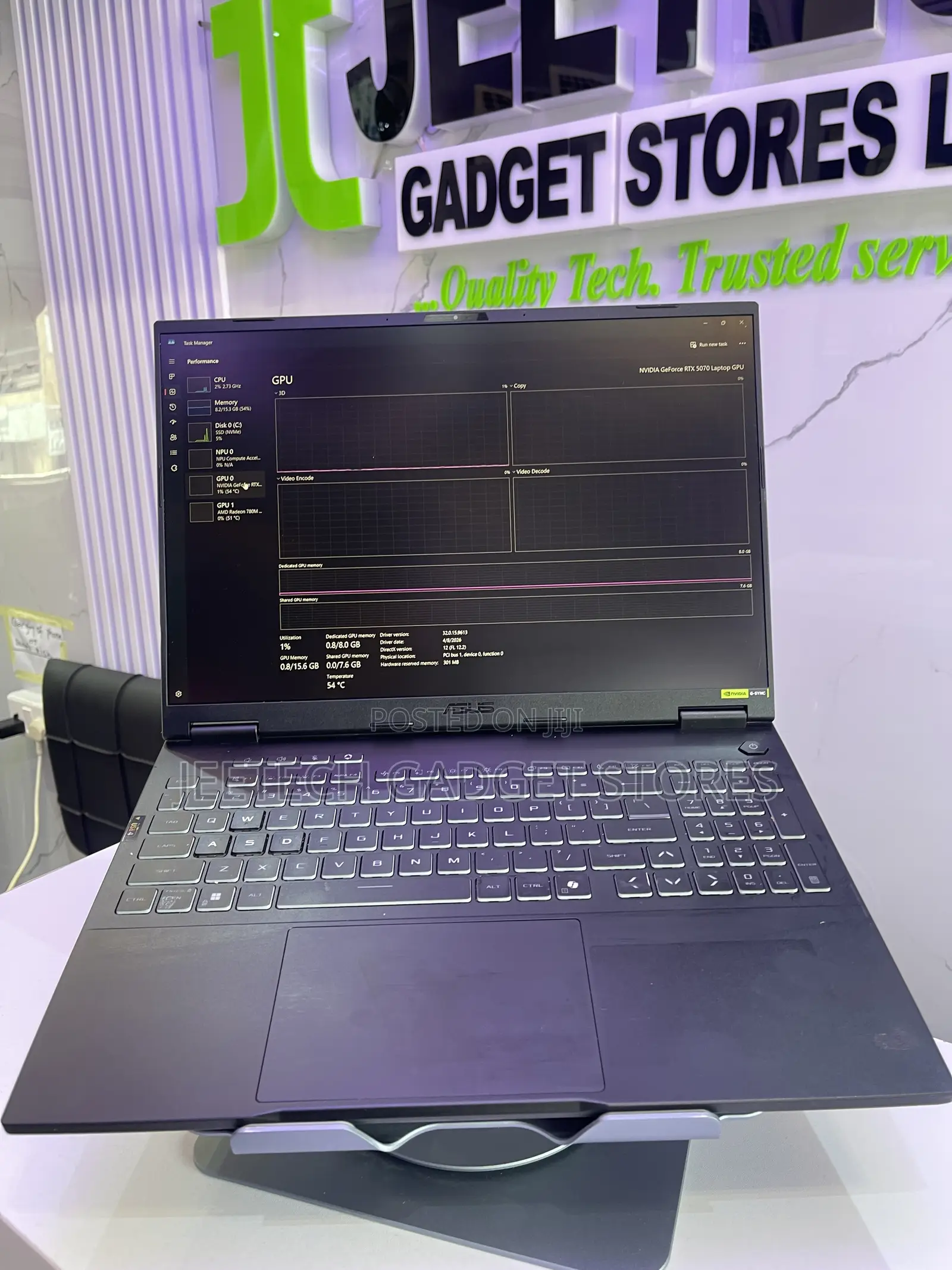 Laptop Asus TUF Gaming A16 32GB AMD Ryzen 9 SSD 1T