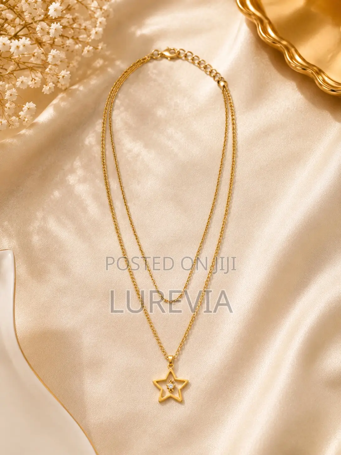 A Dainty Layered-Necklace Collection