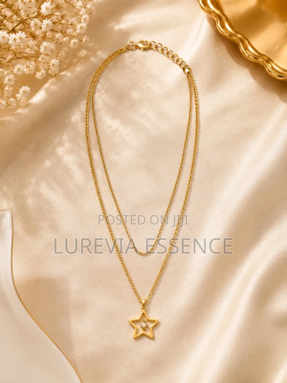 A Dainty Layered-Necklace Collection
