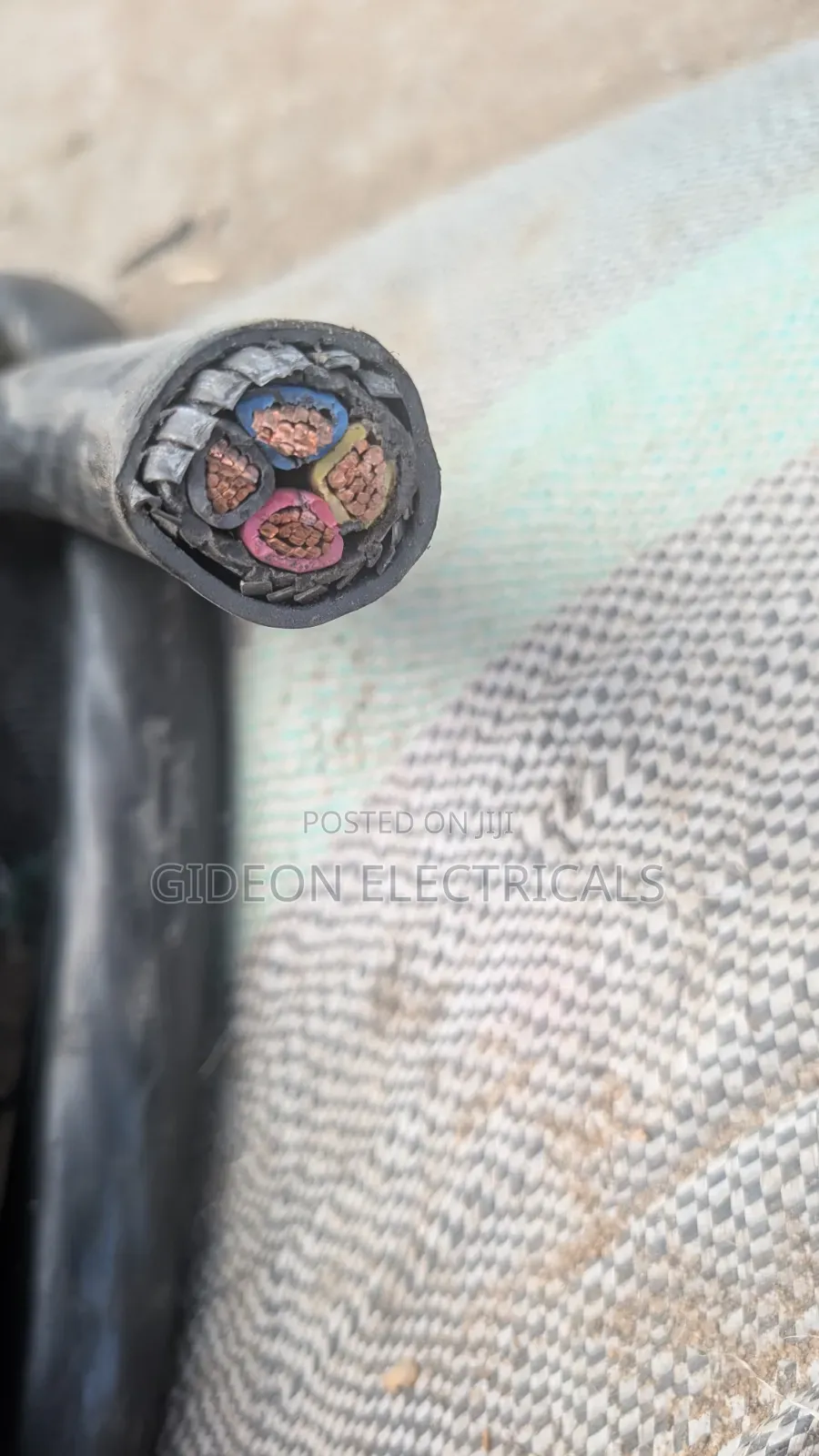 50mm X 4core Armoured Cable