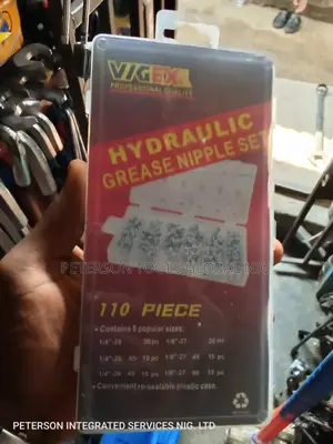 Hydraulic Grease Nipple Fittings Set