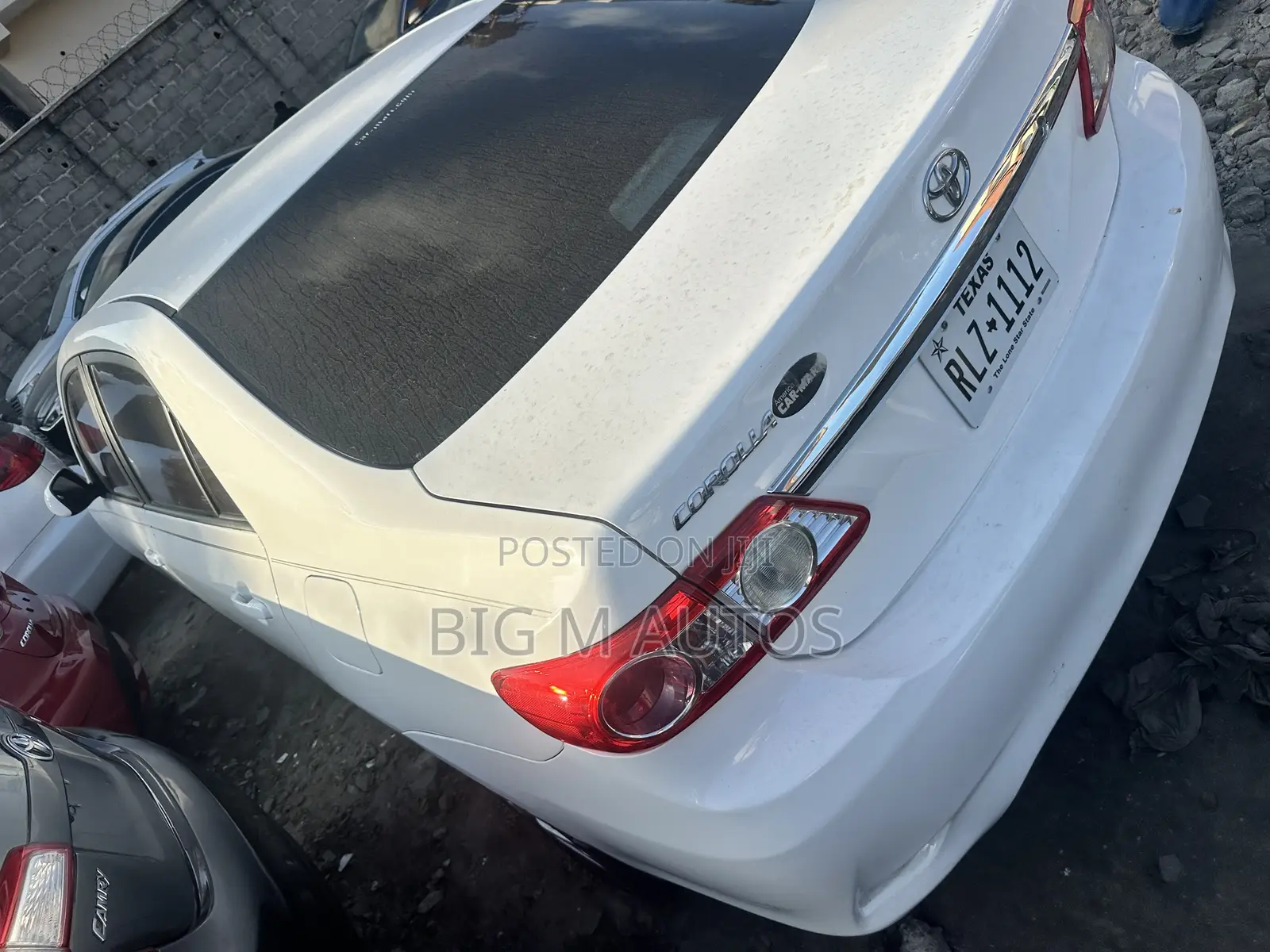 Toyota Corolla LE 4dr Sedan (1.8L 4cyl 4A) 2012 White