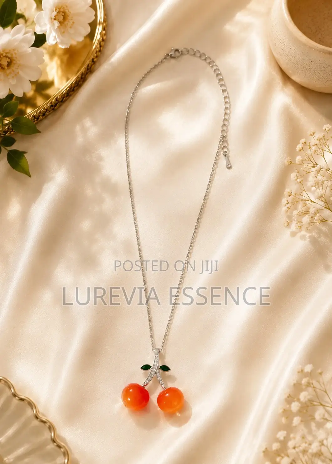 Cherry Pendant Necklaces