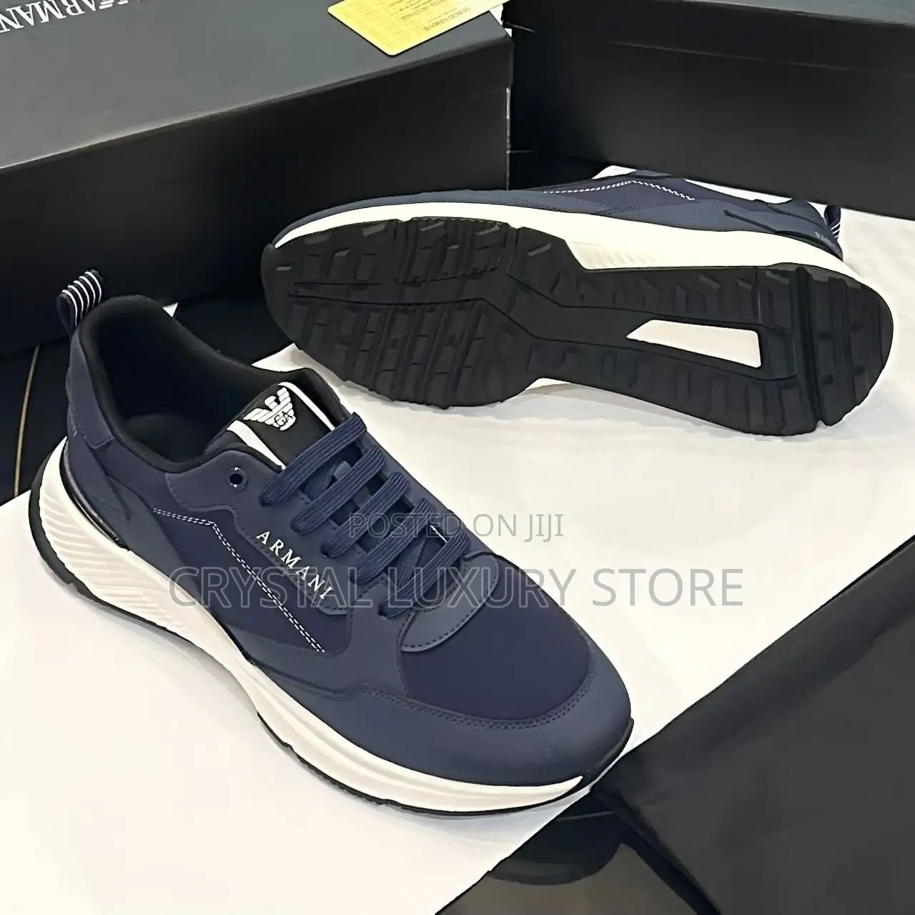 Emporio Armani Quality Luxury Men Sneakers