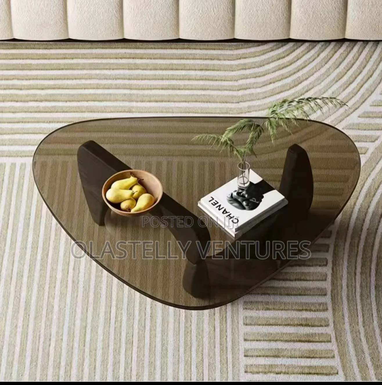 Coffee Tables for Living Room - Triangle Glass Coffee Table Ti.