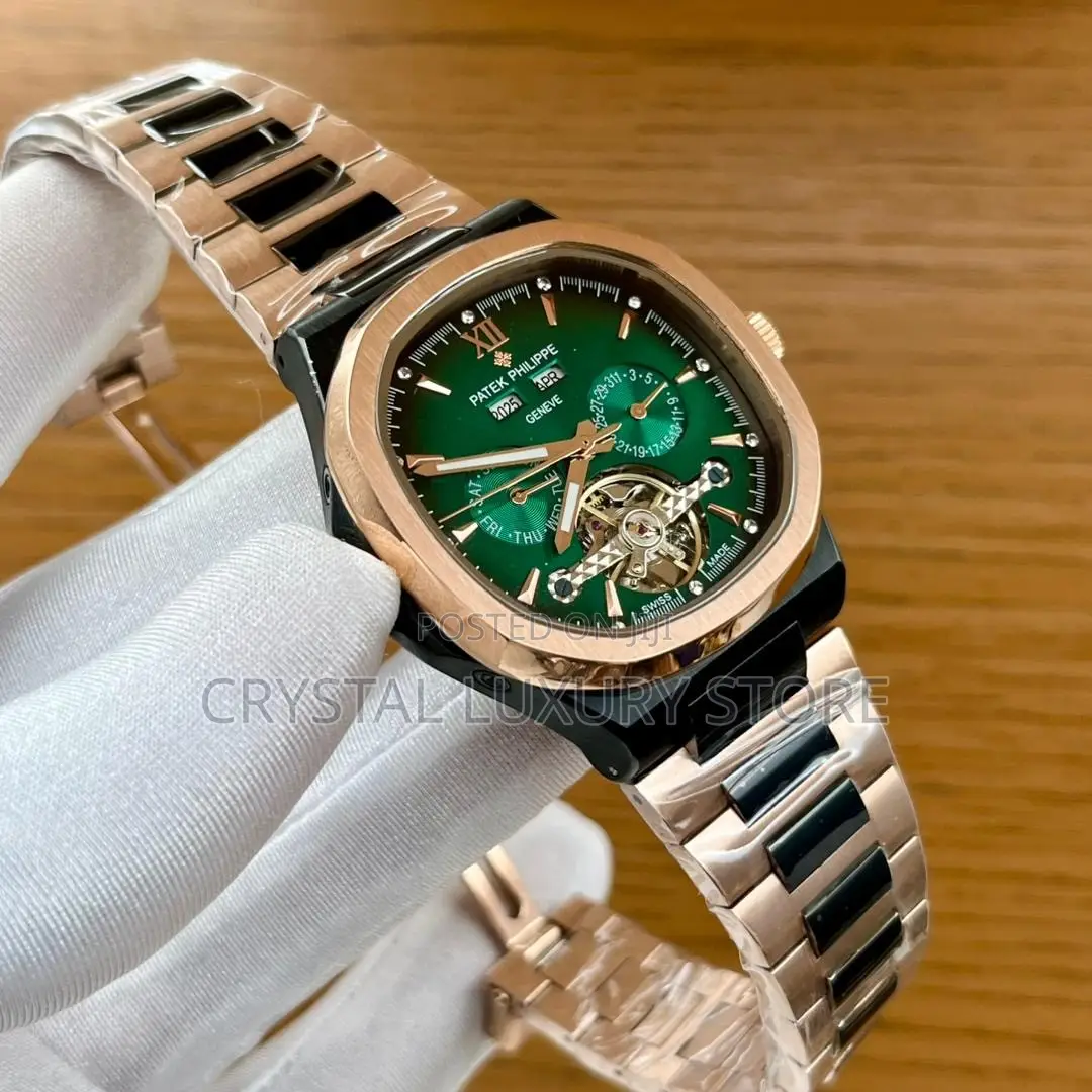 Patek Philippe Quality Luxury Men Automatic Engine Wristwatch