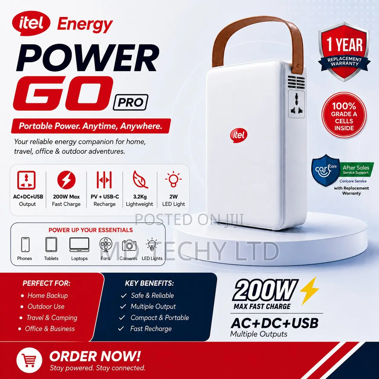 Itel Power Go Pro