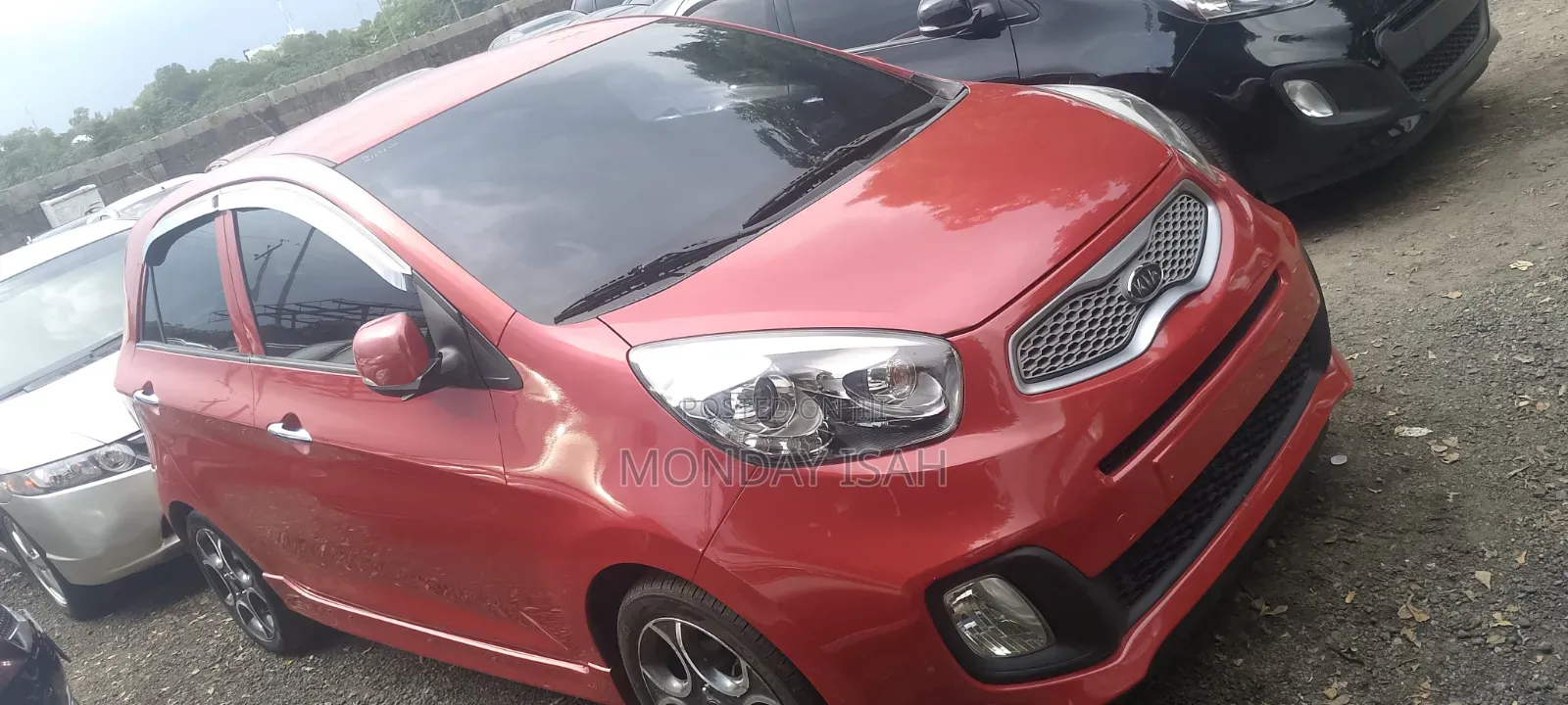 Kia Morning 2011 Red