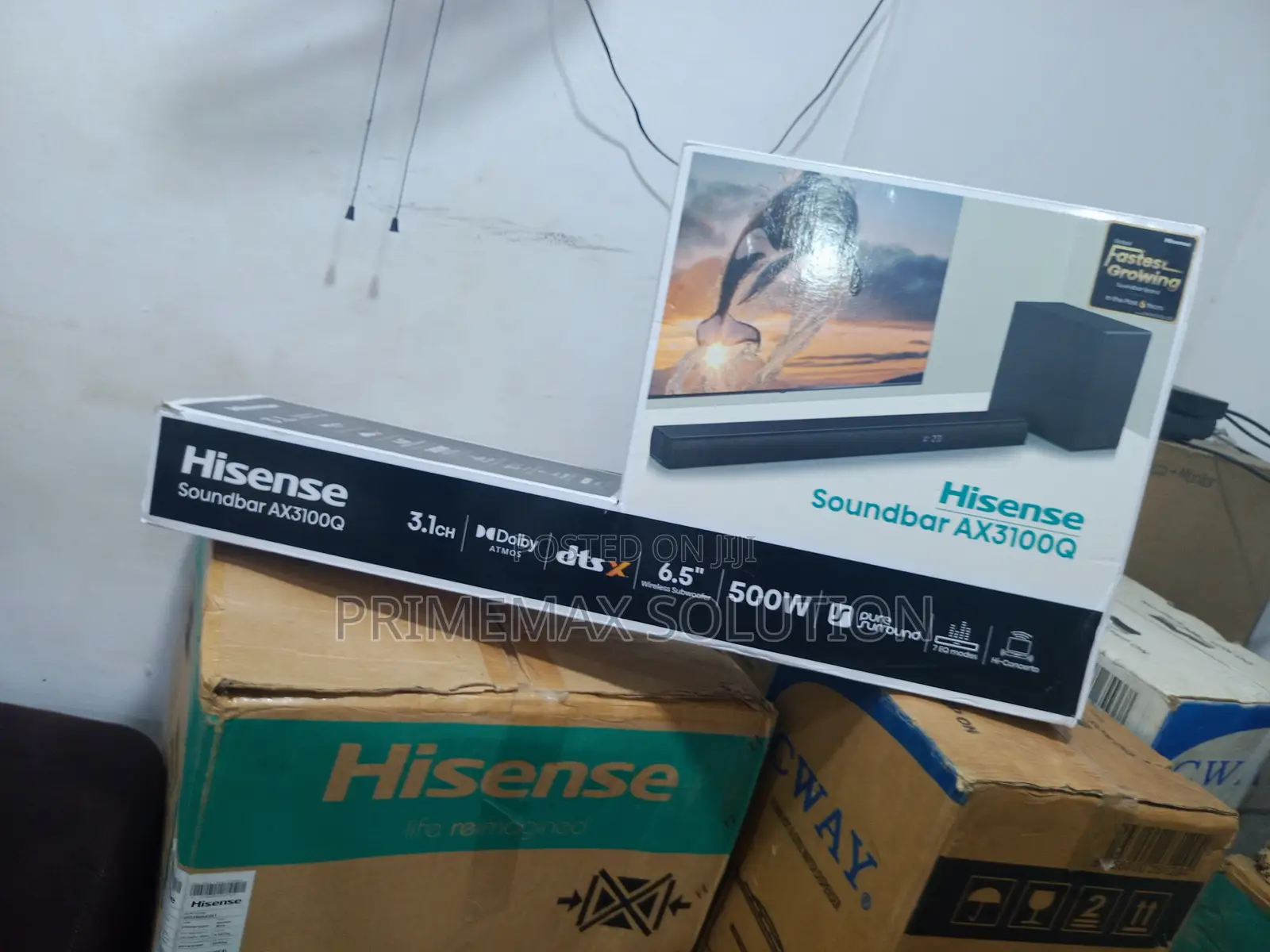 Experience True Power Audio With Hisense 500W Soundbar