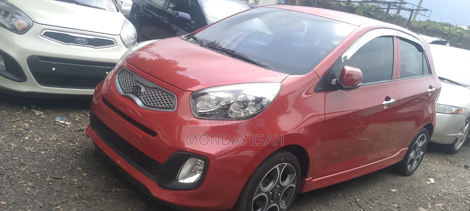 Kia Morning 2011 Red