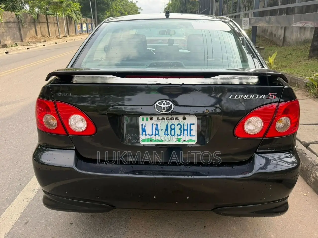 Toyota Corolla S 2007 Black