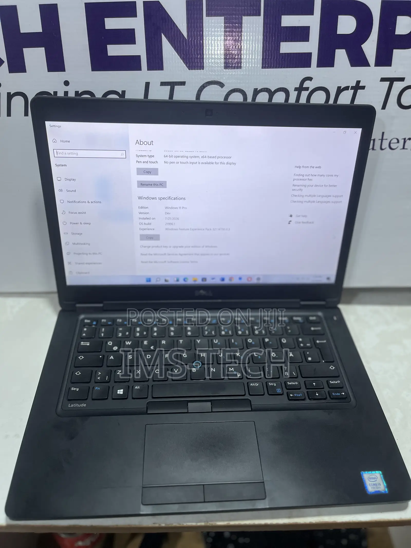 Laptop Dell Latitude 14 5480 8GB Intel Core i5 SSD 256GB