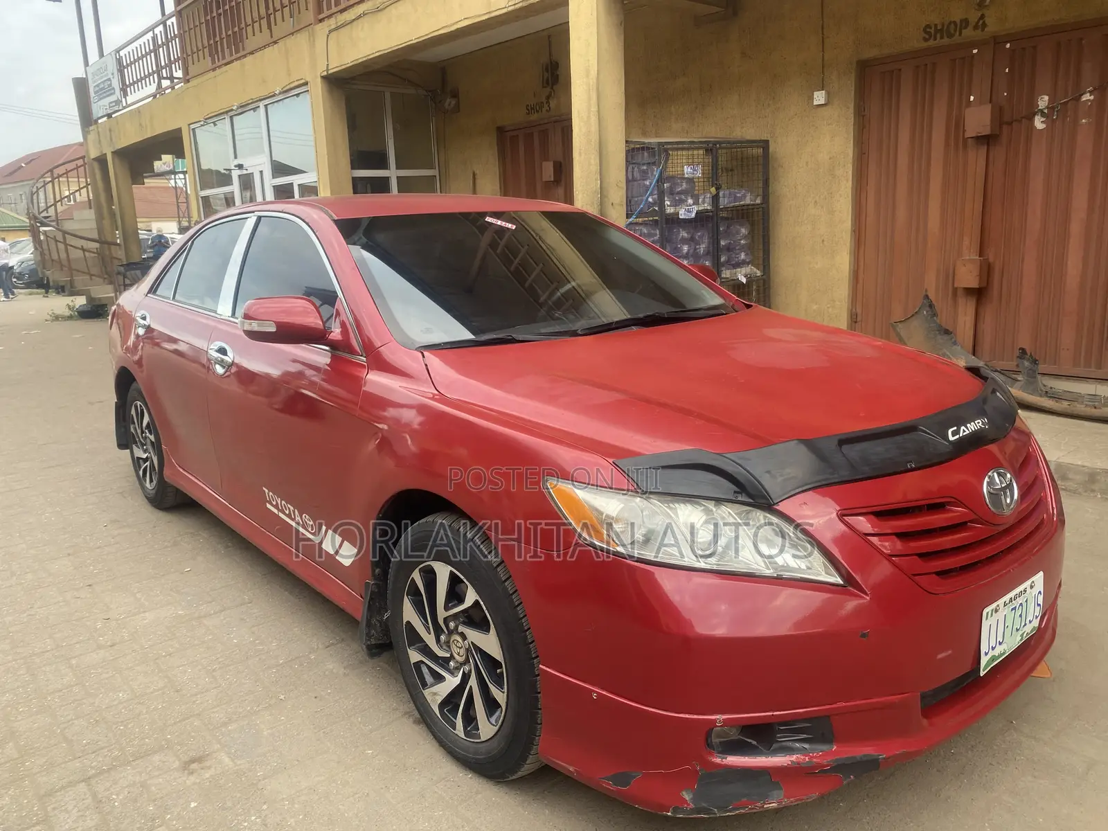 Toyota Camry SE 4dr Sedan (2.4L 4cyl 5A) 2008 Red