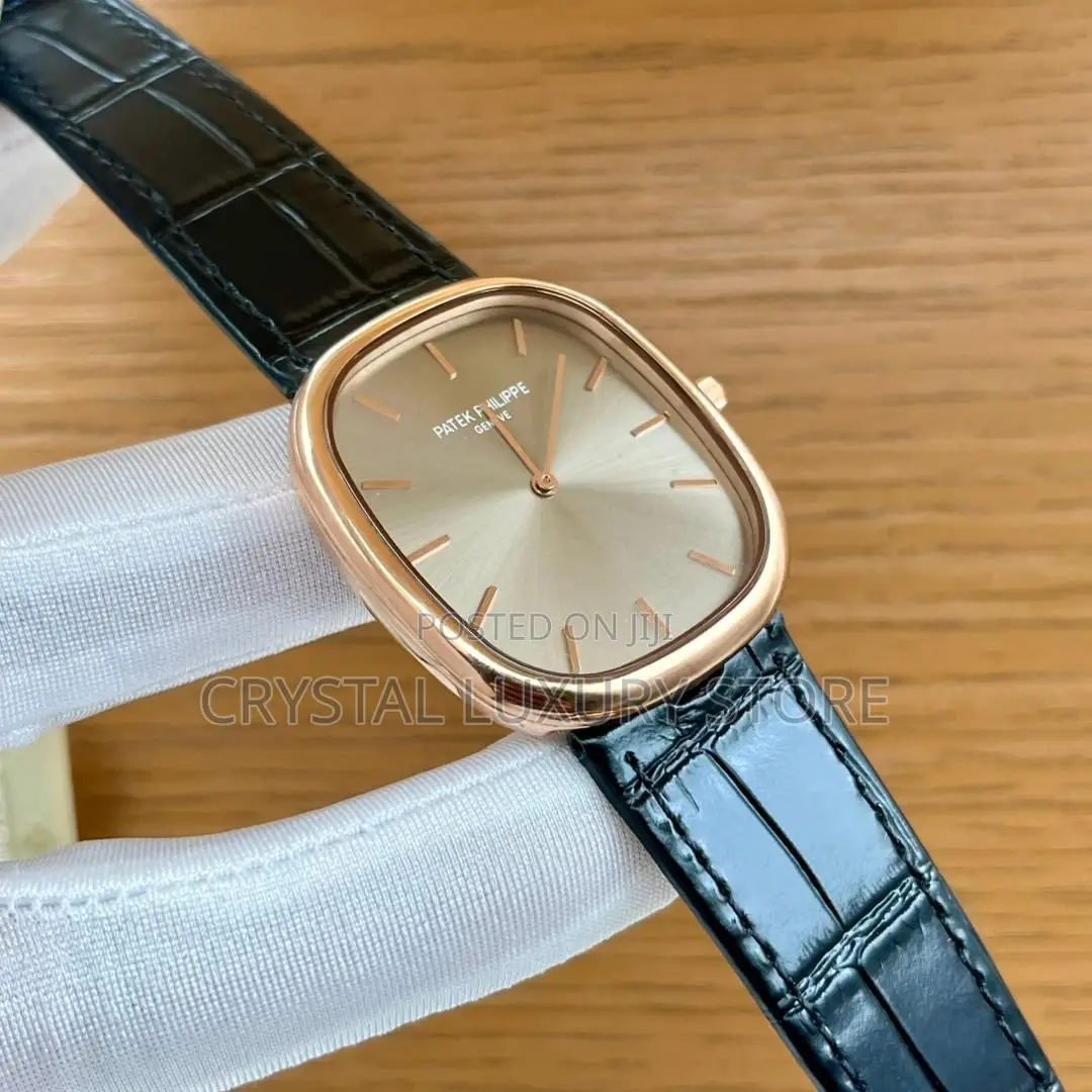 Patek Philippe Quality Luxury Genuine Leather Wristwatch
