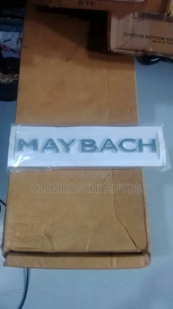 High Quality Certified Complete Brand New Written MAYBACH Emblem Logo