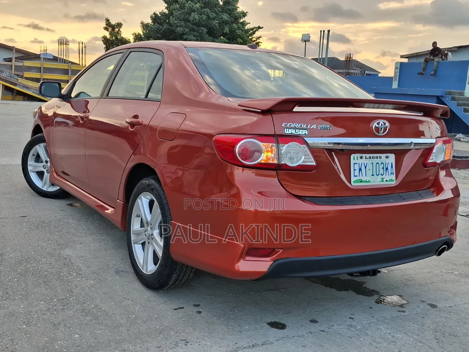 Toyota Corolla S Special Edition 4dr Sedan (1.8L 4cyl 4A) 2013 Orange
