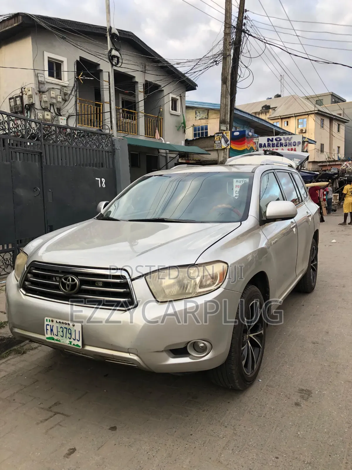 Toyota Highlander 2008 Silver