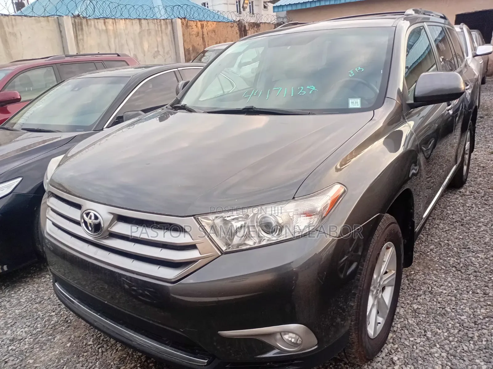 Toyota Highlander 2013 Gray
