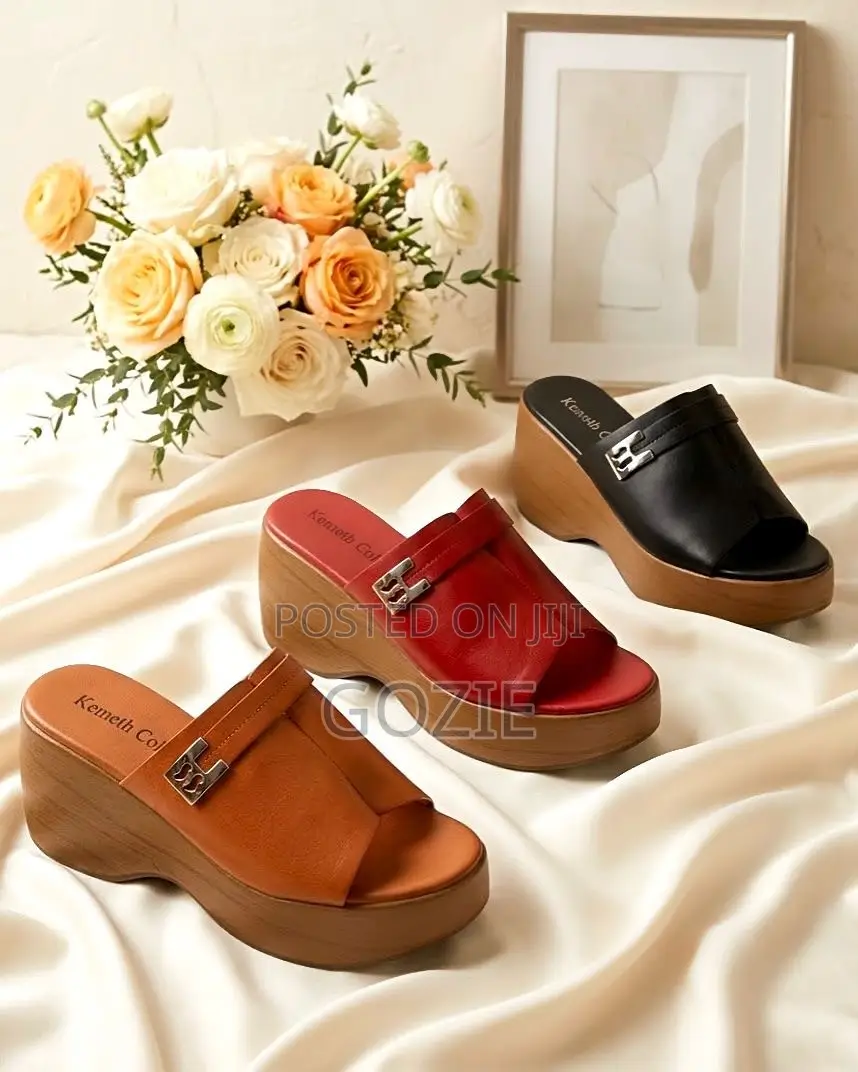 Comfortable Wedge Platform Slippers