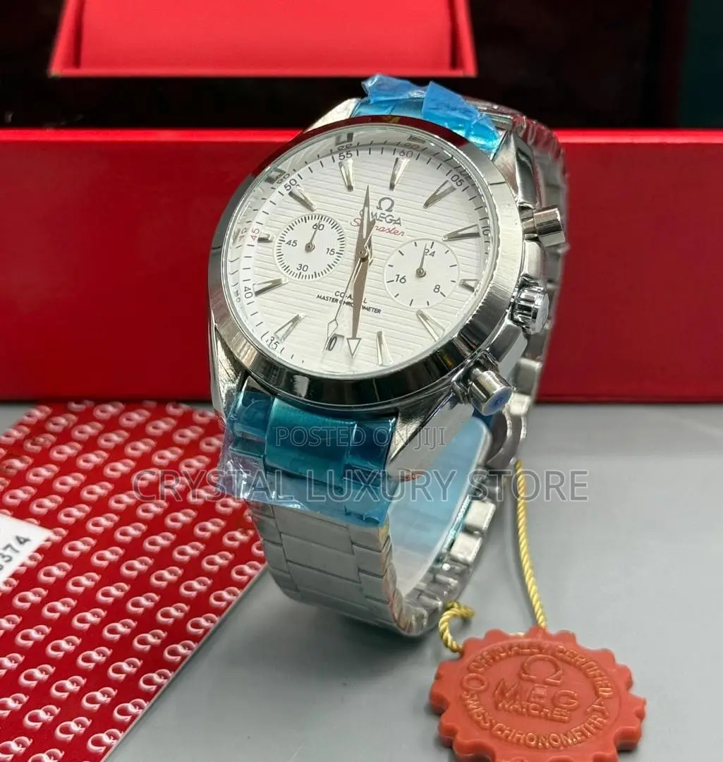 Omega Quality Men Chain Strap Wristwatch