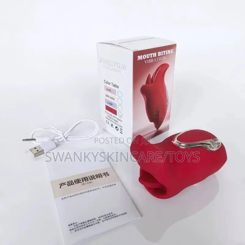 Anna Articulated Mouth Biting Vibrator