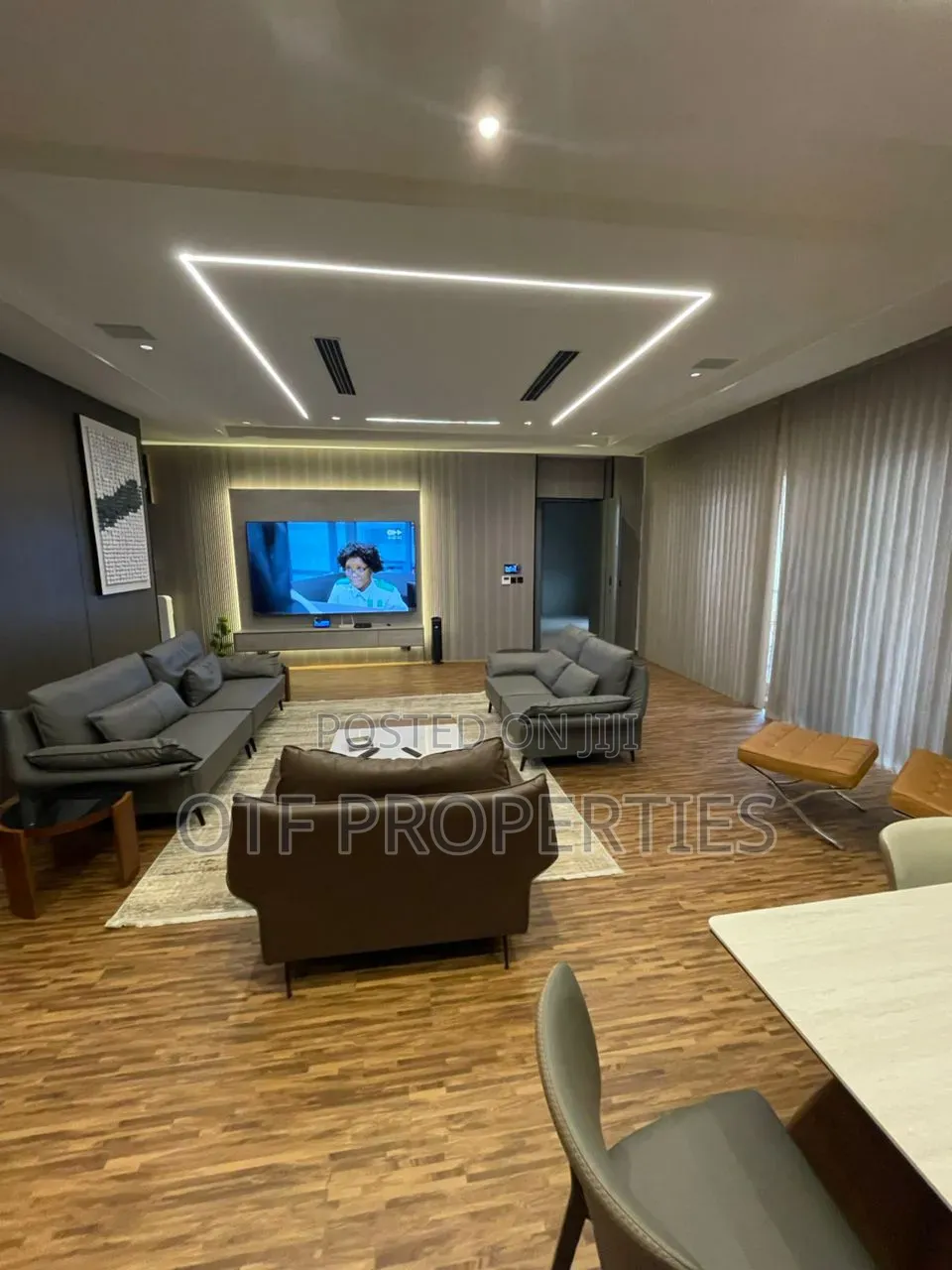 Furnished 3bdrm Apartment in Maitama Main for rent