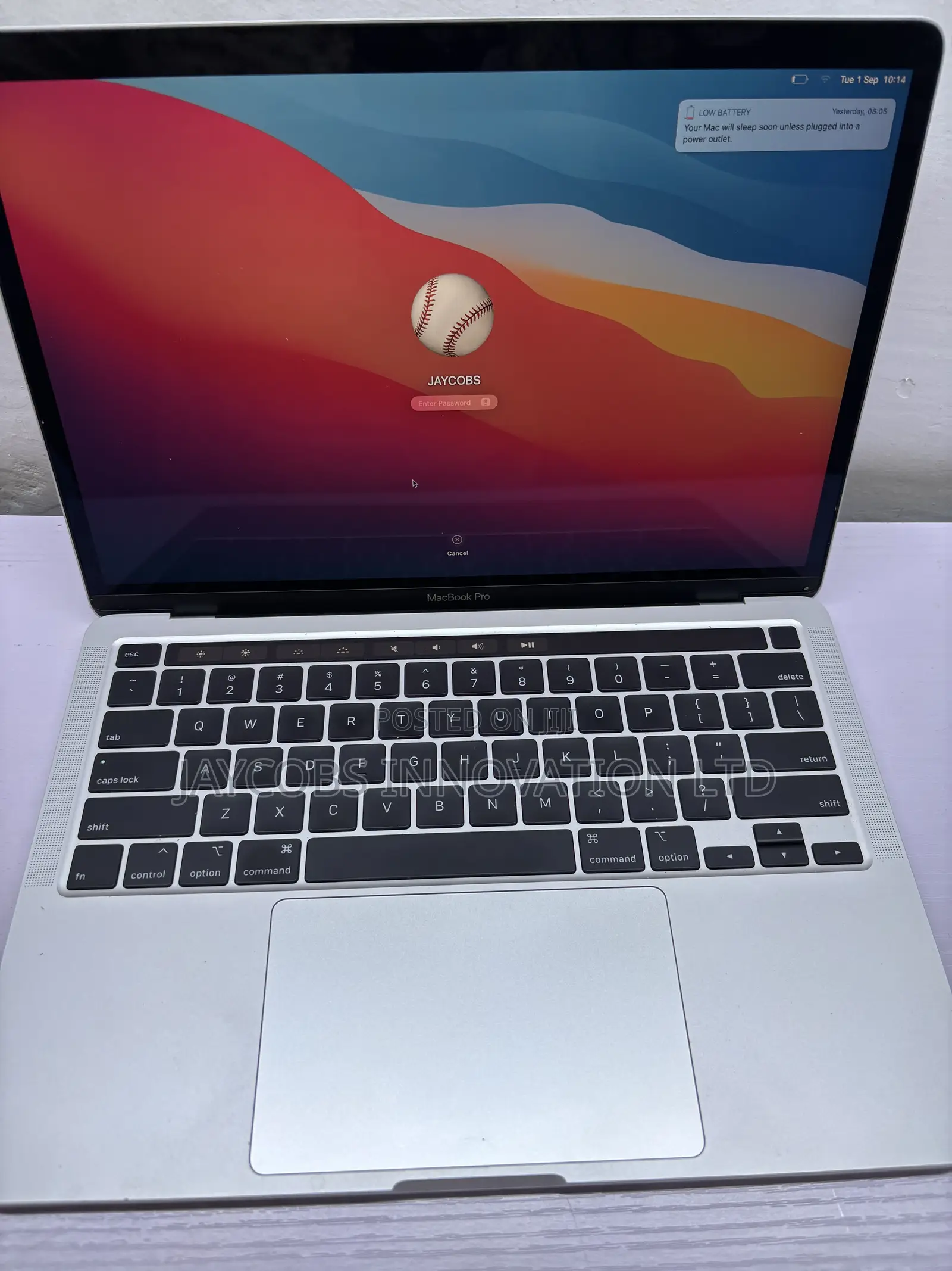 Laptop Apple MacBook Pro 2020 16GB Intel Core i5 SSD 512GB