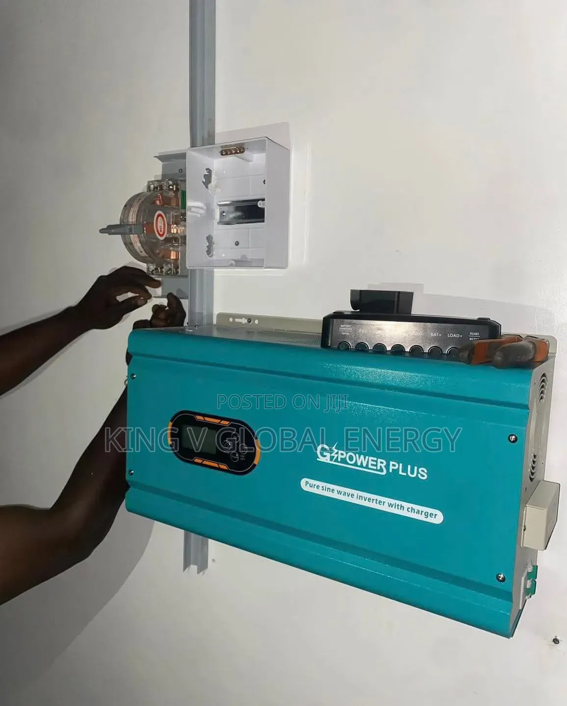 Solar Setup 6kva/48v Hybrid Inverter +4units 240ah/12v Tubular Battery